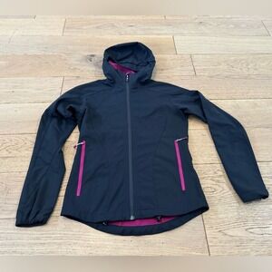 MEC Mountain Equipment Co-op‎ Black Polartec Power Shield O2 Jacket Small (1257)